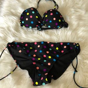 Polka dot bikini